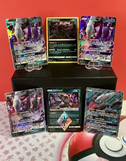 Darkrai LP/NM 6 Card LOT Alt Art GX Prism Star Cosmos 88a/147 77/156 139/147 - Image 1