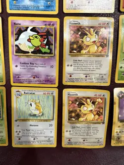 Pokemon Card Lot 60 Vintage 1996-2000 Nintendo Some Rare Worn Used Set Mix Lot - Image 3