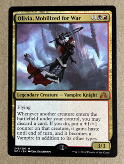 Olivia, Mobilized for War - Vampire Commander Deck - MTG Magic Cards - Image 1