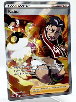 Kabu TG26/TG30 Lost Origin Full Art Holo Trainer Gallery 2022 Pokemon TCG Card - Image 2