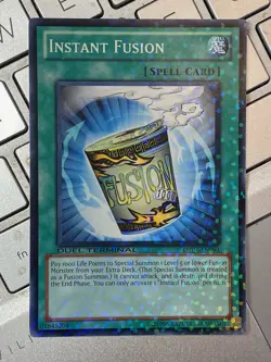 Yugioh Instant Fusion DT04-EN093 Duel Terminal near mint condition card - Image 1