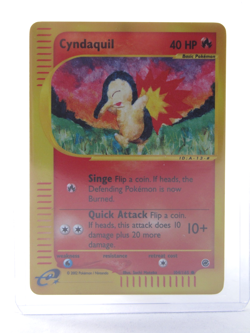 Pokemon Cyndaquil 104/165 Reverse Holo Expedition Card WoTC E-Reader NM - Image 1