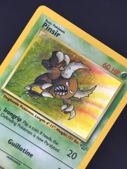 Pinsir Holo 9/64 Unlimited Jungle Pokemon Card Lightly Played Condition 1999 - Image 5