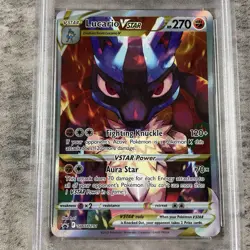 Lucario VSTAR SWSH291 SWSH: Sword & Shield Promo Cards Holo - PSA 9! - Image 3