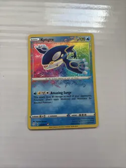 Pokemon TCG Kyogre Shining Fates Holo Card 021/072 Amazing Rare, Near Mint - Image 1