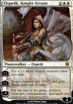 Elspeth, Knight-Errant - Light Play MTG Shards of Alara - Image 1