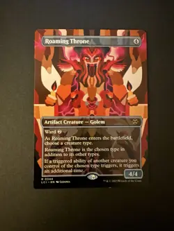 Magic The Gathering - Roaming Throne Lost Caverns Of Ixalan NM - Image 1