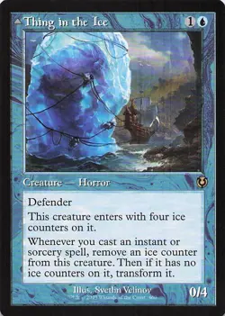 Thing in the Ice (Retro Frame) Innistrad Remastered Regular - Image 1