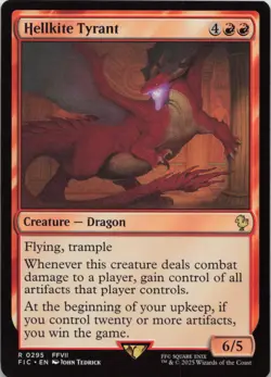 Hellkite Tyrant R Commander: FINAL FANTASY 295 LP-NM MTG - Image 1