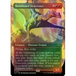 FOIL BONEHOARD DRACOSAUR (BORDERLESS) The Lost Caverns Of Ixalan LCI Magic MTG - Image 1