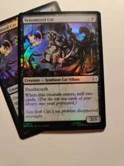 2x Venomized Cat Foil 0072 Mtg Magic The Gathering - Image 2