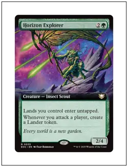 1x Horizon Explorer, Extended Art, Edge of Eternities, Magic MTG NM - Image 1