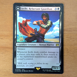Jecht, Reluctant Guardian - Pre-release Foil Stamped Promo - Final Fantasy MTG - Image 1