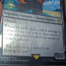 Jecht, Reluctant Guardian - Pre-release Foil Stamped Promo - Final Fantasy MTG - Image 4