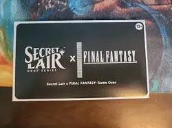 Final Fantasy Magic the Gathering Secret Lair English Game Over Non-Foil - Image 1