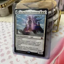 Magic The Gathering Mythic Rare Ojer Taq, Deepest Foundation Near Mint Packfresh - Image 2