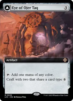 Eye of Ojer Taq Extended Art The Lost Caverns of Ixalan NM MTG - Image 1