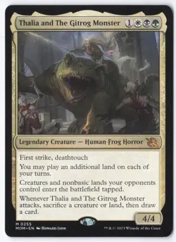 Thalia and The Gitrog Monster M March of the Machine 255 NM - Image 1