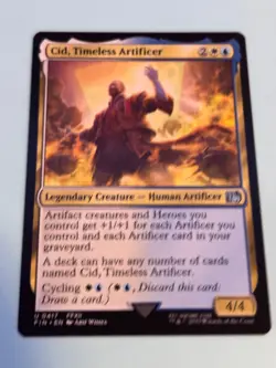 1x Cid, Timeless Artificer (0417) - Final Fantasy - Regular - Uncommon - Image 2