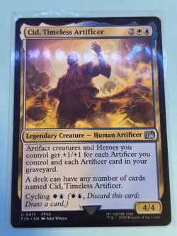 1x Cid, Timeless Artificer (0417) - Final Fantasy - Regular - Uncommon - Image 5
