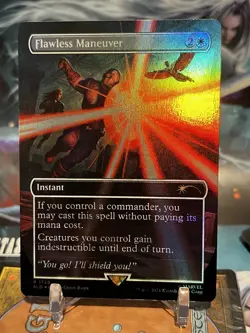 MTG | Flawless Maneuver [Secret Lair Marvel Captain America]✨FOIL - Image 1