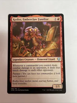 Kediss, Emberclaw Familiar Commander Legends #188 Uncommon - Image 1