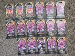 Darkness Ablaze Bundle Pokemon Sealed Sleeves Booster Packs x17, Variety Of Arts - Image 1