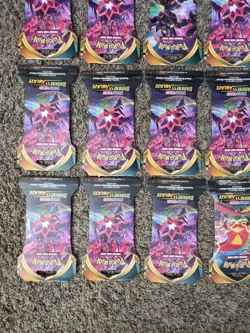 Darkness Ablaze Bundle Pokemon Sealed Sleeves Booster Packs x17, Variety Of Arts - Image 3