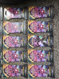 Darkness Ablaze Bundle Pokemon Sealed Sleeves Booster Packs x17, Variety Of Arts - Image 4