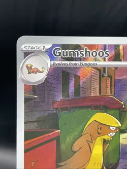 Pokemon Mega Evolution Gumshoos 153/132 Illustration Rare IR NM Full Art - Image 2