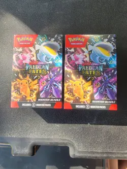 Pokemon TCG: Scarlet & Violet: Paldean Fates Booster Bundle. BOTH BOXES! Sealed. - Image 1
