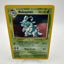 Pokemon TCG Nidoqueen Jungle 7/64 Holo Unlimited Holo Rare NMT - Image 1
