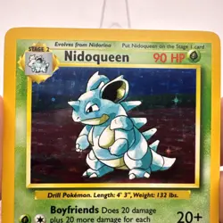 Pokemon TCG Nidoqueen Jungle 7/64 Holo Unlimited Holo Rare NMT - Image 4