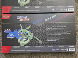 2x Pokemon TCG Crown Zenith Sea and Sky Box Premium Collection Factory Sealed - Image 5