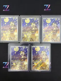 Pokemon TCG S-Chinese Exclusive Meowth Gem Pack Vol.3 CBB3C 02 07/07 *(5) Pcs - Image 1