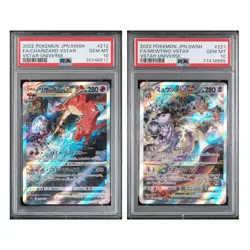JAPANESE POKEMON PSA 10 Charizard VSTAR & Mewtwo VSTAR VSTAR Universe US SELLER - Image 1
