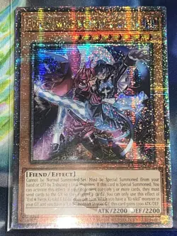 Yu-Gi-Oh! - Evil Twins Ki-Sikil & Lil-La RA04-EN037 Quarter Century Secret Rare - Image 1