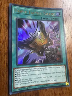Triple Tactics Talents - RA01-EN063 - Ultra Rare - 1st Edition - Yugioh - Image 2