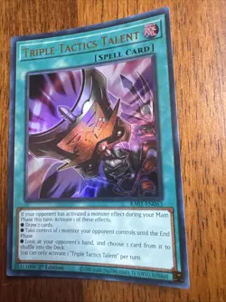 Triple Tactics Talents - RA01-EN063 - Ultra Rare - 1st Edition - Yugioh - Image 3
