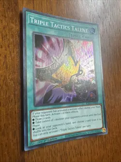 Triple Tactics Talent - RA01-EN063 - Super Rare - 1st Edition - Yugioh - Image 3