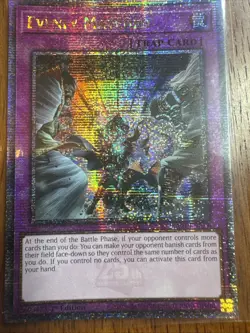 Evenly Matched Quarter Century Secret Rare - RA01-EN074 1st Edition NM Yugioh - Image 4