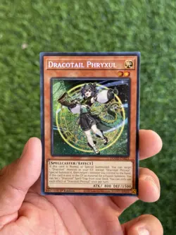 Yugioh Dracotail Phryxul DOOD-EN023 Secret Rare 1st Edition NM - Image 1