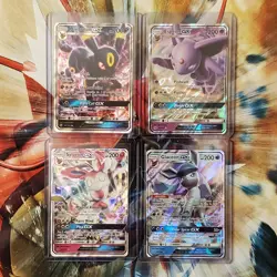 Umbreon GX + Espeon GX + Sylveon GX + Glaceon GX - Pokemon Cards - Lot #338 - Image 1