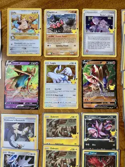 Pokemon TCG Celebrations 25th Anniversary Holo (36 Card Lot) Black Star Promo NM - Image 2