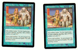Set Of 2 Energy Flux Mercadian Masques Magic The Gathering Card - Image 1
