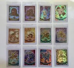 Topps Pokemon TV Animation Assorted Lot Rainbows and Foils 42 cards - Image 1