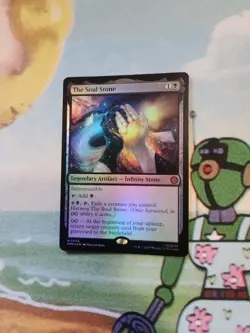 *FOIL* THE SOUL STONE (066) Marvel's Spider-man SPM Magic MTG MINT CARD - Image 1
