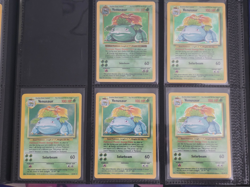 POKEMON VENUSAUR BASE SET + BASE 2 + SHADOWLESS 15/102 HOLO RARE CARD LOT OF 14 - Image 2