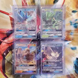 Articuno + Sceptile + Palossand + Alolan Raticate GX - Pokemon Cards - Lot #337 - Image 1