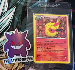 Flareon BW88 HOLO Black Star Promo Sylveon Collection Pokemon Card - Image 1